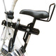 Zadel kinderzitje op buis damesfiets