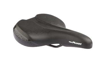 Velo zadel e-bike comfort met handgreep zwart doos 10 stuks