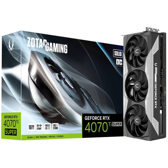 ZOTAC GeForce RTX 4070 Ti SUPER SOLID OC 16GB