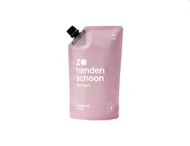 Zo schoon navulzak - handen schoon - bloesem
