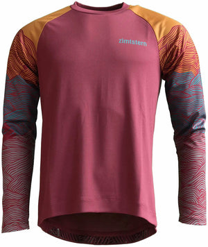 Zimtstern braapz - mtb long sleeve jersey windsor wine windsor wine | s
