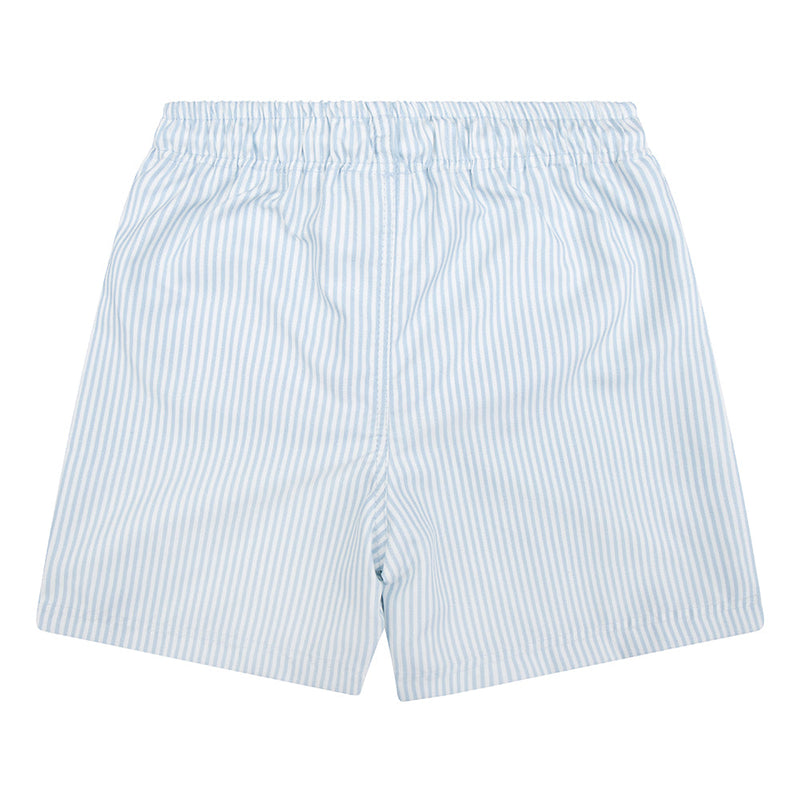 Afbeelding laden in galerijviewer, Blue stripes | blauw witte uv zwembroek jongens mannen
