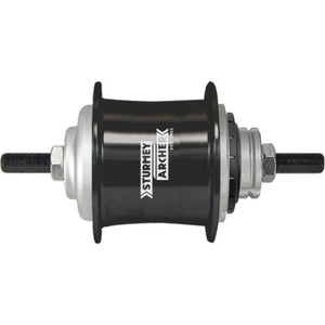 Sturmeyarcher versnellingsnaaf 3 speed sturmey archer s-rf3 vrijloop - 36 gaats - zwart