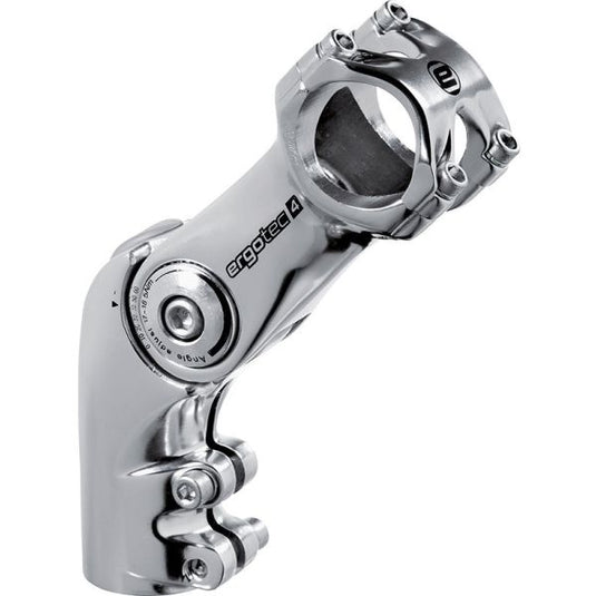 Ergotec Stuurpen Octopus ahead 50 verstelbaar ø28,6 90 31,8 mm zilver