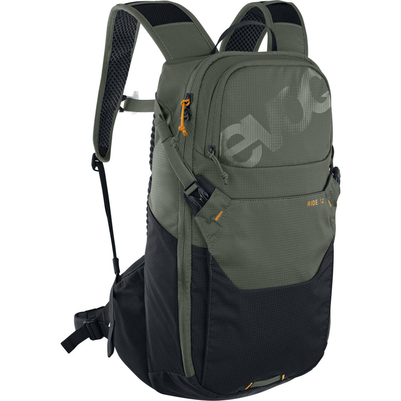Afbeelding laden in galerijviewer, Evoc - ride 12 + hydr bladder 2 dark olive black 12l + 2l
