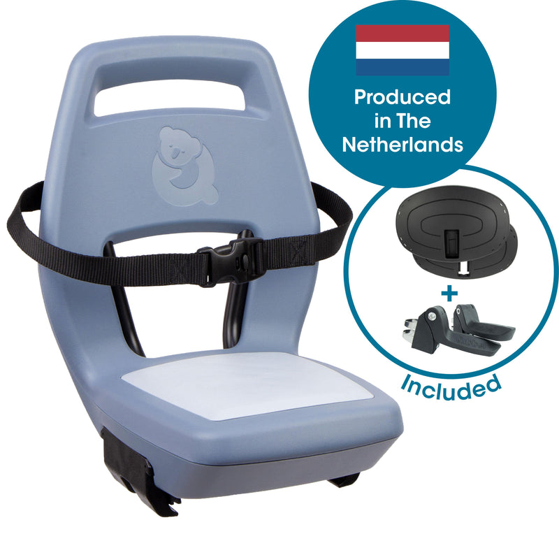 Afbeelding laden in galerijviewer, Widek b.v. qibbel achterzitje junior 6+ bagagedrager blauw
