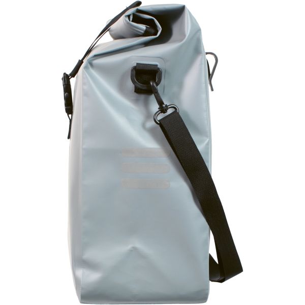 Afbeelding laden in galerijviewer, Greenlands enkele fietstas urban style waterproof 1 -18 liter 27 x 49 x 14 cm - licht grijs
