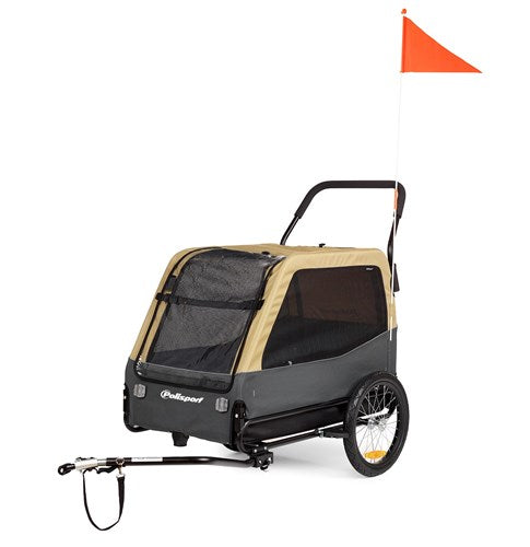 Polisport honden aanhangwagen 20 inch xl tot 45kg