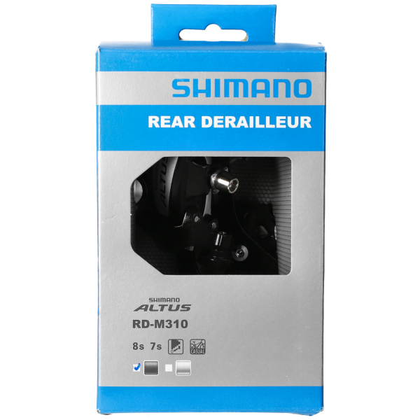 Afbeelding laden in galerijviewer, Shimano Altus RD-M310 SGS 7 8 speed Black
