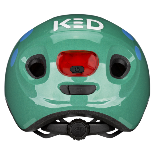 Ked achterlicht meggy spark kinderhelm - led - usb oplaadbaar