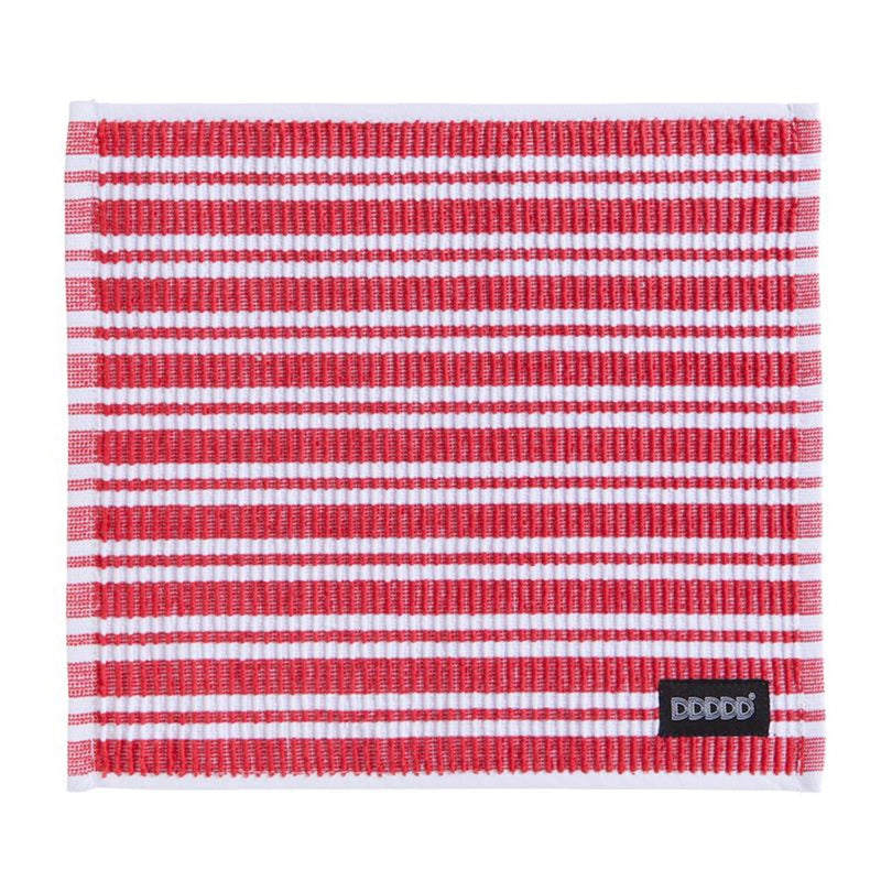 Afbeelding laden in galerijviewer, Ddddd vaatdoek classic clean pak a 4 stuks 30x30cm rood
