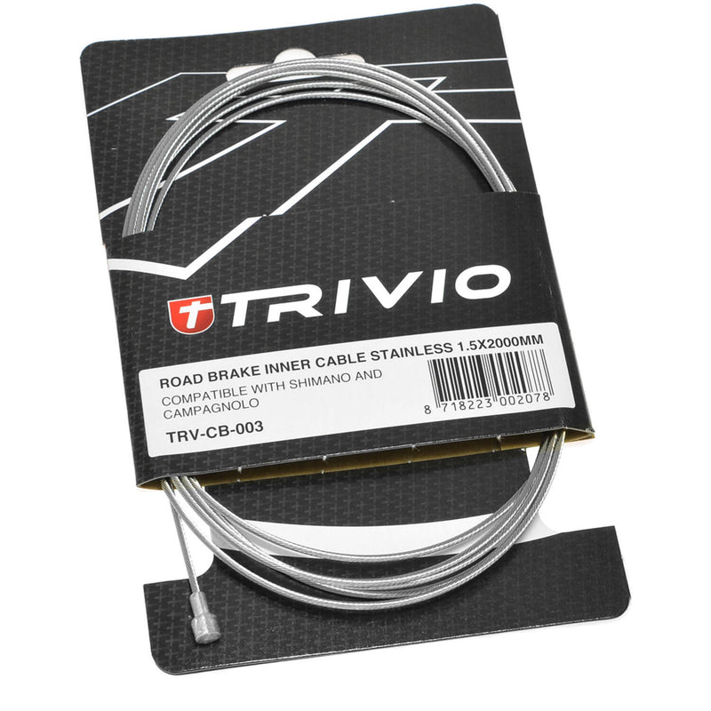 Afbeelding laden in galerijviewer, Trivio - race rem binnenkabel rvs 1.5x2000mm - 20 st.
