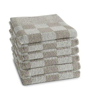 Ddddd keukendoek bbq taupe 50x55cm 6 stuks