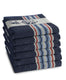 Ddddd keukendoek friesian blue 50x55cm 6 stuks