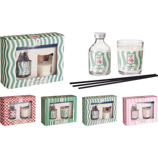 Cadeauset diffuser en kaars