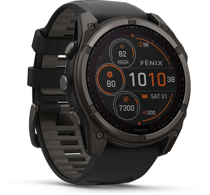Afbeelding laden in galerijviewer, Garmin fēnix® 8 - 51 mm solar sapphire - gps multisport smartwatch
