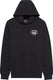 Fox head slogan fleece sweater