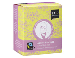 Fair squared shampoo bar - sensitive abrikoos - 2 stuks