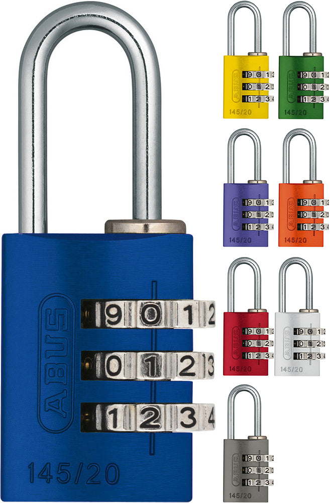 Afbeelding laden in galerijviewer, Abus 145 20 lock tag combination lock
