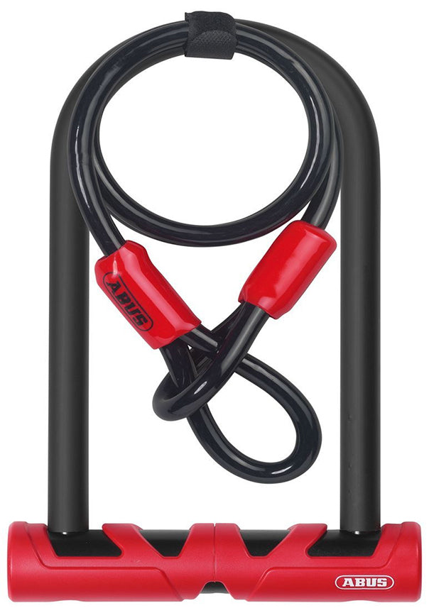 Afbeelding laden in galerijviewer, Abus ultimate 420 140 u-lock incl. cobra loop cable and ush bracket
