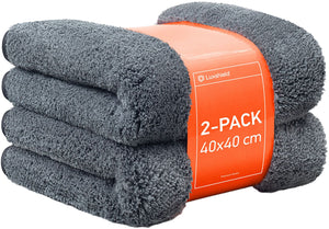 Luxshield microfiber cloth set 40x40cm 2-pack