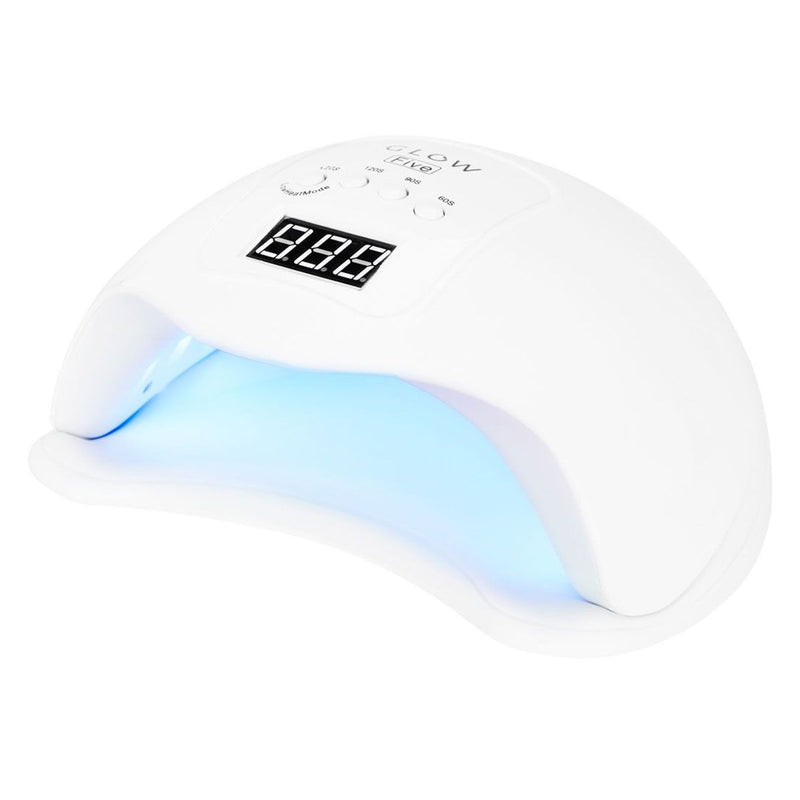 Afbeelding laden in galerijviewer, Glow five uv led lamp dual 48w wit
