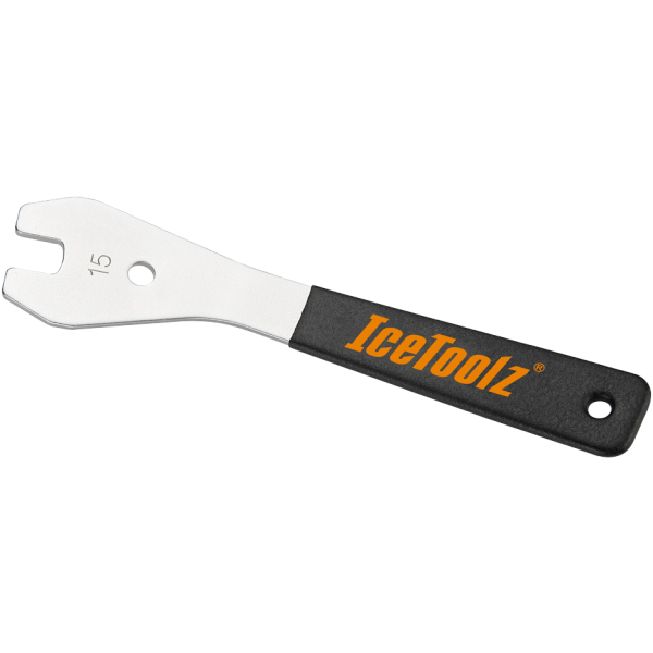Afbeelding laden in galerijviewer, Icetoolz pedaalsleutel 33f5 15 mm met handvat
