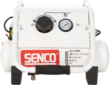 Senco olievrije geluidsarrme compressor ac8305