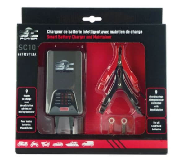 Afbeelding laden in galerijviewer, Smart Acculader SC10 6 12 Volt - 5 - 20 Ah voor
