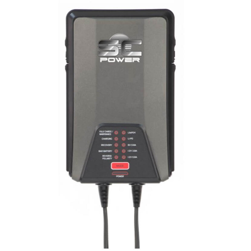 Afbeelding laden in galerijviewer, Smart Acculader SC10 6 12 Volt - 5 - 20 Ah voor
