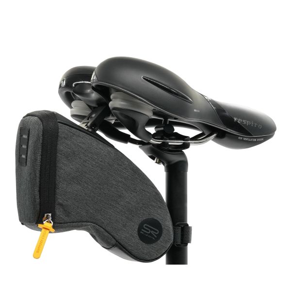 Afbeelding laden in galerijviewer, Selle Royal zadeltas Medium, unisex, zwart, 1.2L
