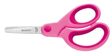 Westcott schaar kids 13cm softgrip ronde punt roze