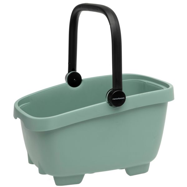 Afbeelding laden in galerijviewer, New looxs mand clipper groen racktime 28l 47x37x27 cm 700.811rt
