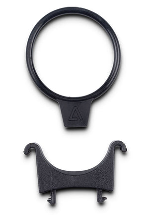 Acid seat tube adapter for mudguards