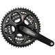 Shimano crankstel 7 8 speed tourney fc-a073 - 170 50-39-30t met vierkante as - zwart