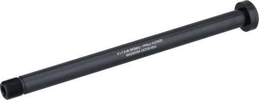 Burgtec rear thru axle for rocky mountain 173 mm