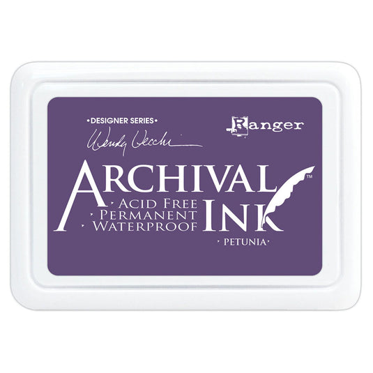 Ranger ink ranger • make art archival ink petunia