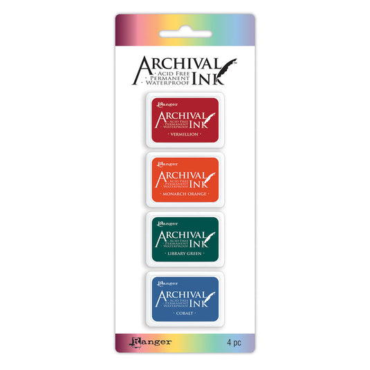 Ranger ink ranger • archival mini ink pad kit 1