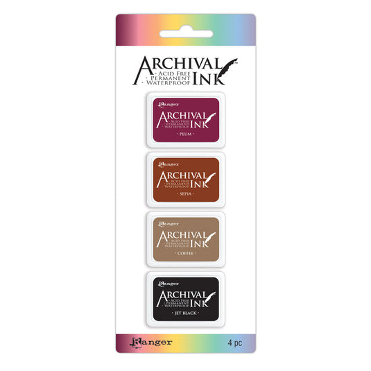 Ranger ink ranger • archival mini ink pad kit 2