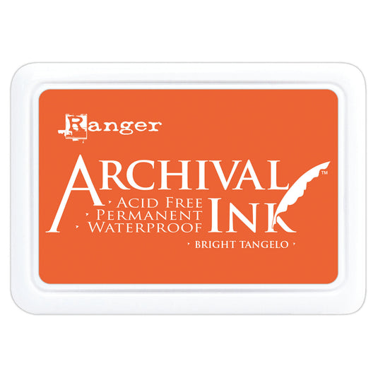 Ranger ink ranger • archival ink pad bright tangelo
