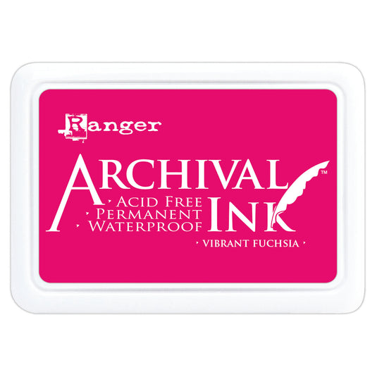 Ranger ink ranger • archival ink pad vibrant fuchsia