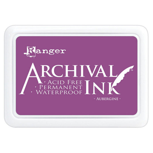 Ranger ink ranger • archival ink pads aubergine