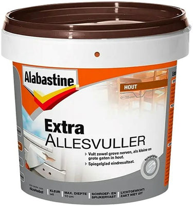 Alabastine ext allesvuller hout 500ml - 5096030
