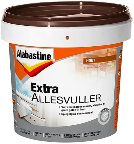 Alabastine ext allesvuller hout 500ml - 5096030
