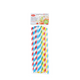 Alpina papieren rietjes kleur 19,5cm 20 stuks