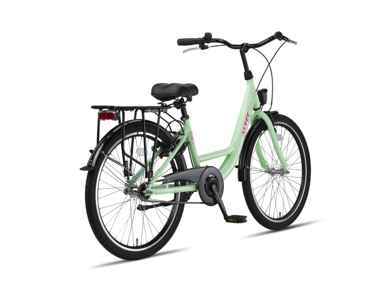 Afbeelding laden in galerijviewer, Altec belle 24 inch meisjes v-brakes mintgroen
