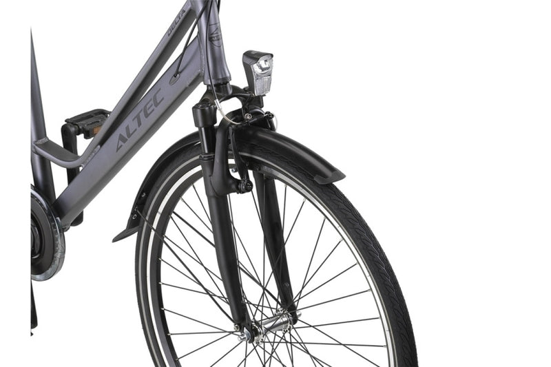 Afbeelding laden in galerijviewer, Altec delta 28 inch 56 cm dames 3v rollerbrake matgrijs
