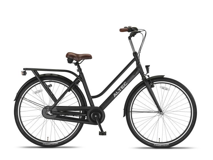Afbeelding laden in galerijviewer, Altec manta 28 inch 55 cm dames 3v rollerbrake matzwart
