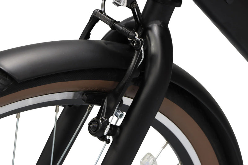 Afbeelding laden in galerijviewer, Altec manta 28 inch 55 cm dames 3v rollerbrake matzwart
