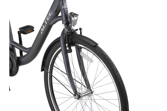 Altec marquant 28 inch 56 cm dames 3v v-brakes grijs
